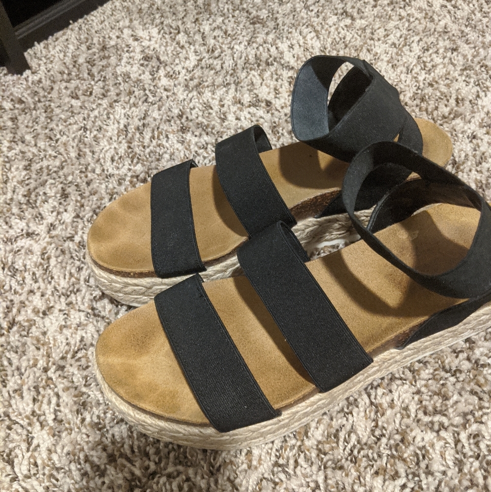 Steve Madden Kimmie Flatform Espadrille Sandals